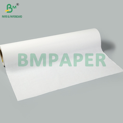 35GSM 40GSM MG Papel Kraft blanco para bolsas de comida rápida 715 mm Buena dureza