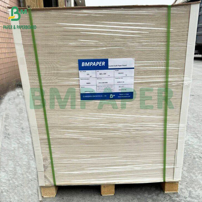 350 gramos CKB Papel de fondo de superficie blanca marrón Kraft para cajas de ensalada 25' x 38'