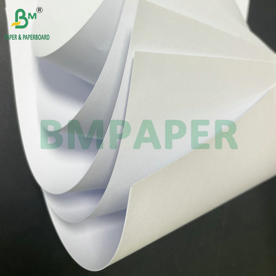 180 gm 230 gm Papel blanco sin revestimiento sin madera en rollo para la producción de bolsas de compras