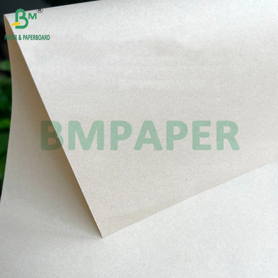 130 g 160 gm Papel de caña de azúcar Kraft natural ecológico para bolsas de compras 70 cm