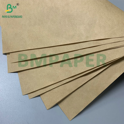 Papel Kraft marrón de alta resistencia a la tracción de 75 gramos para hacer bolsas de papel de materiales de construcción