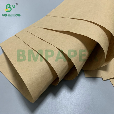 Papel Kraft marrón de alta resistencia a la tracción de 75 gramos para hacer bolsas de papel de materiales de construcción