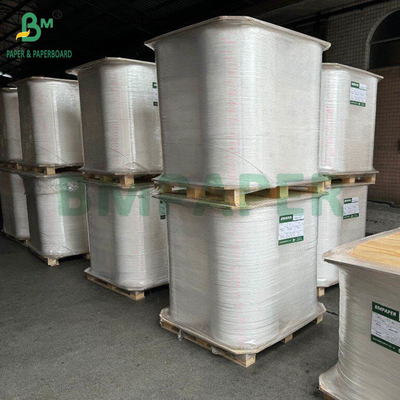 24g 28g Envase de paja blanca Rollos de papel 27mm Ancho 6000m Largo ̃ Tipo de calidad alimentaria
