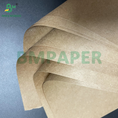 Papel Kraft de 70 a 100 gramos de alta expansión para hacer bolsas de cemento