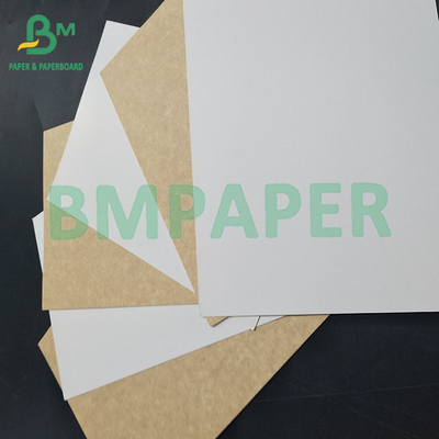 Papel de cartón de núcleo blanco revestido con arcilla de 270 gm CCKB para cajas de comida para llevar