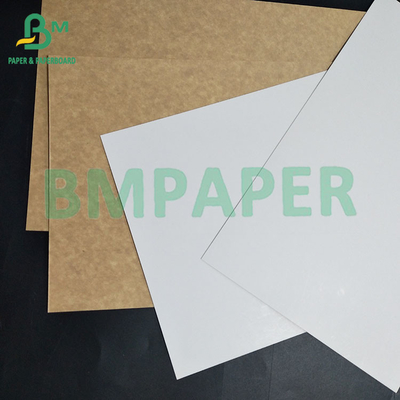 Papel de cartón de núcleo blanco revestido con arcilla de 270 gm CCKB para cajas de comida para llevar