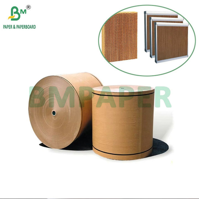 Papel Kraft de alta absorción Rollo de 95 gramos de almohadilla de enfriamiento Papel base de cortina húmeda