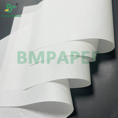 Buena flexibilidad 40 gm Papel sin madera en rollo para inserciones plegadas