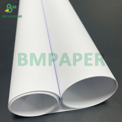 90gm 105gm Rollo de papel de fianza recubierto 24 &quot;x 150&quot; para el fabricante de carteles de color para interiores