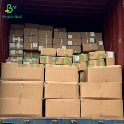 90gm 105gm Rollo de papel de fianza recubierto 24 &quot;x 150&quot; para el fabricante de carteles de color para interiores