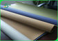 tela blanca/azul/del negro de 0.55m m de Kraft del trazador de líneas del papel para el bolso de compras/la carpeta de archivos
