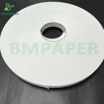 Papel de paja biológico 28 gramos 32 mm x 6000 m Rollo de color blanco