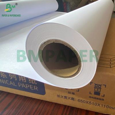 Papel de formato ancho de 20 libras para dibujo CAD de 36 pulgadas x 150 pies 2' núcleo de alta blancura