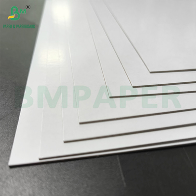 Tablero de caja recubierto de arcilla blanca brillante 1 mm para cartón y caja