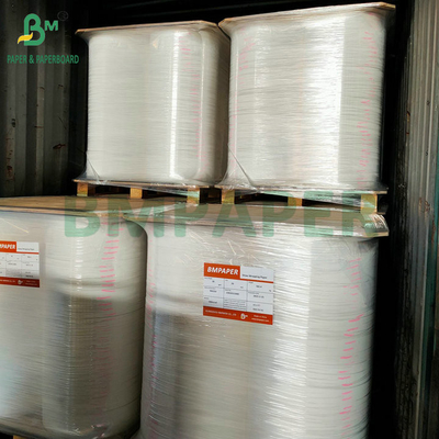 27 mm 30 mm 34 mm 28 gm Papel de embalaje de paja imprimible de grado alimenticio en rollo