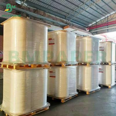 Papel de envoltura de paja blanco 24g 28g para el embalaje de pajitas