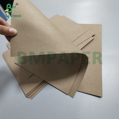 Papel de cartón de núcleo marrón de 350 gramos para tubos de cinta de alta rigidez 100cm 120cm