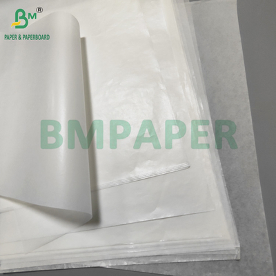 Papel de horno de silicona de revestimiento blanco resistente al calor de 40 gramos para tostado 620 mm