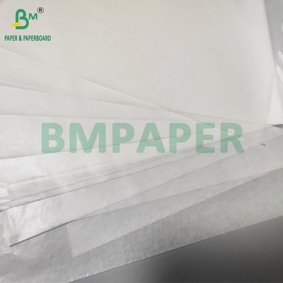 Papel de horno de silicona de revestimiento blanco resistente al calor de 40 gramos para tostado 620 mm