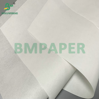 Papel de horno de silicona de 40 gm a 50 gm, blanco, resistente a la grasa