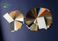 tela lavable natural del papel de Kraft del multicolor del grueso de 0.55m m para la bolsa de asas