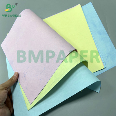 50 gramos 55 gramos Color Amarillo Azul NCR Papel de factura sin carbono con 640 x 900 mm