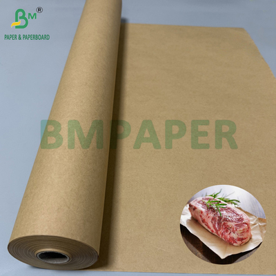 60 gramos 70 gramos Grado alimenticio Papel de carnicero marrón Rollos de papel de 24 pulgadas de ancho x 175 pies