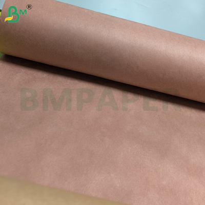 Papel de carne de durazno y kraft natural para envolver filetes y chuletas