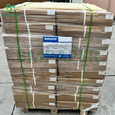 Papel revestido de silicona de doble cara de 40 gramos para hornear alimentos Papel de envoltura blanco de grado