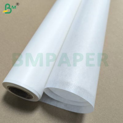 Papel de vapor blanco de 40 gramos de papel de pergamino de doble cara antiadherente