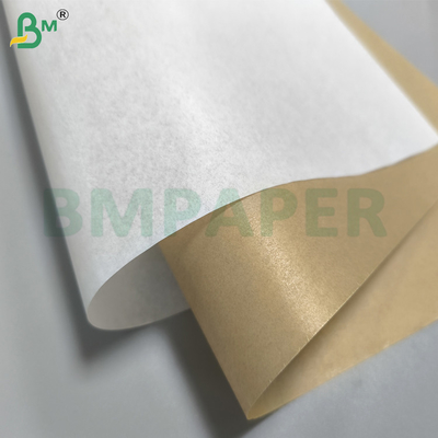 Papel TCF totalmente libre de cloro, impermeable a la grasa, papel de pergamino para hornear