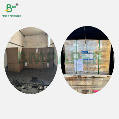 Impresión OEM 28g Papel de embalaje de paja Rollo de corte 44mm Papel Kraft de color de grado alimentario