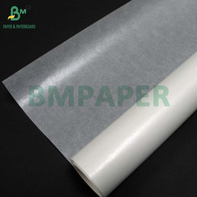 Papel de vidrio de color blanqueado de grado alimenticio de 24 gramos para tazas de hornear 750 x 1000 mm