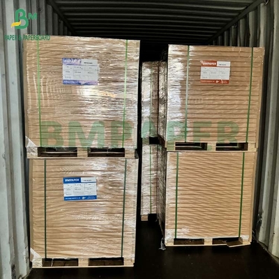 Papel de vidrio de color blanqueado de grado alimenticio de 24 gramos para tazas de hornear 750 x 1000 mm