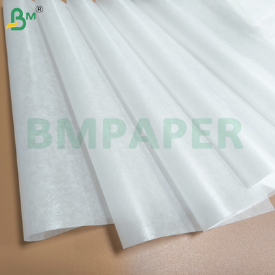 Papel de vidrio blanco semitranslúcido para envases de café y pasteles