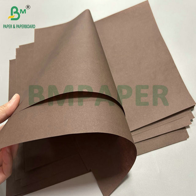Tamaño A4 30 gramos 40 gramos A prueba de grasa Papel de pergamino de color de café para tazas de magdalenas