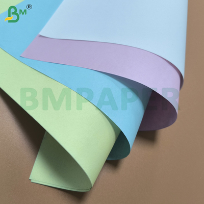 Papel sin carbono de 20 libras de peso superior blanco y de varios colores 8 1/2 X 11, 8 1/2 X 14 Tamaño