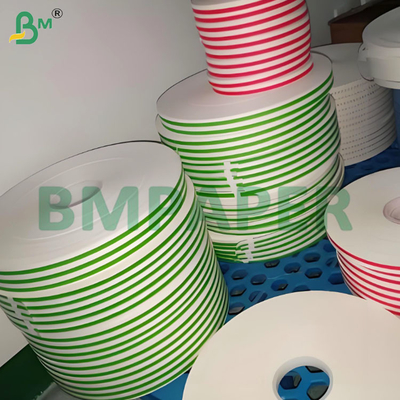 60/120 gsm Pulpa de madera Imprimible de alta rigidez Rollos de papel de paja