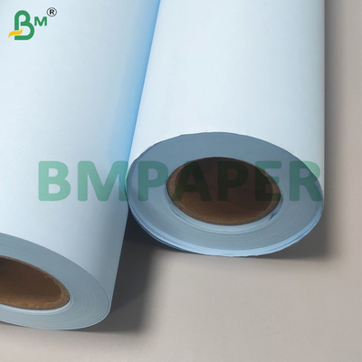 Rollos de papel de trazado de doble cara azul para ingeniería y dibujo CAD