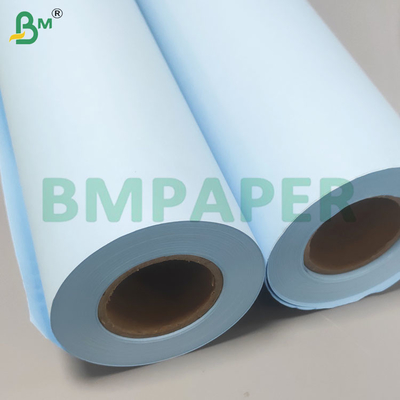 Rollos de papel de trazado de doble cara azul para ingeniería y dibujo CAD