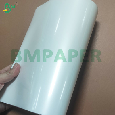 Hojas de papel sintético PET de 180um de doble lado brillante sin desgarrar