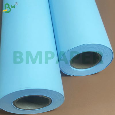 20 libras de ingeniería doble lado azul de dibujo de papel rollos 610 mm x 100m