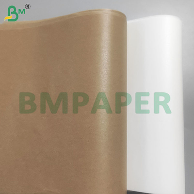 Hojas de papel recubiertas de silicona de un solo lado impermeables de 30 gramos 700*1000 mm