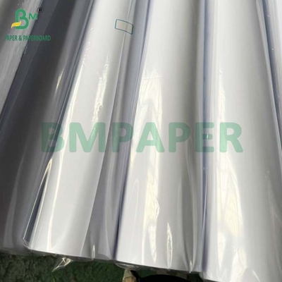 32lb 35lb Wide Format Roll Bright White Coated Graph Paper 36 pulgadas x 100 pies