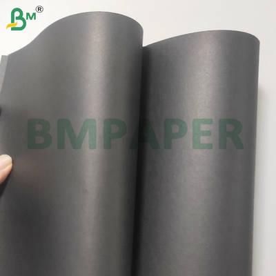 0.1 mm de alta rigidez de doble cara de papel negro de cartón para cajas