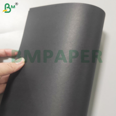 0.1 mm de alta rigidez de doble cara de papel negro de cartón para cajas