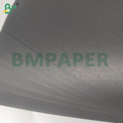 0.1 mm de alta rigidez de doble cara de papel negro de cartón para cajas
