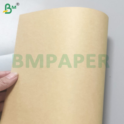 Rollos de papel kraft marrón duradero de 120 gramos para envases sostenibles