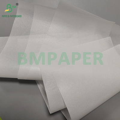 Papel recubierto de silicona de dos lados resistente a la grasa de 40 gramos para hacer el revestimiento de papel de freidora de aire