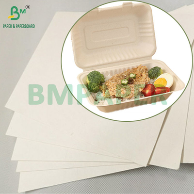 Biodegradable 100 gm - 400 gm Rollo de papel de base de pulpa de caña de azúcar natural